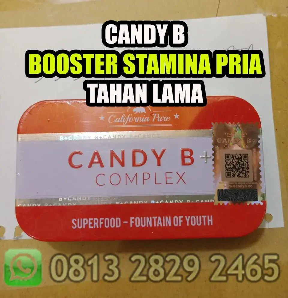 candy b booster stamina pria herbal tahan lama
